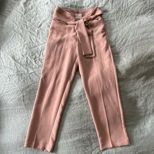 Wilfred Tie Pants in nude/pink